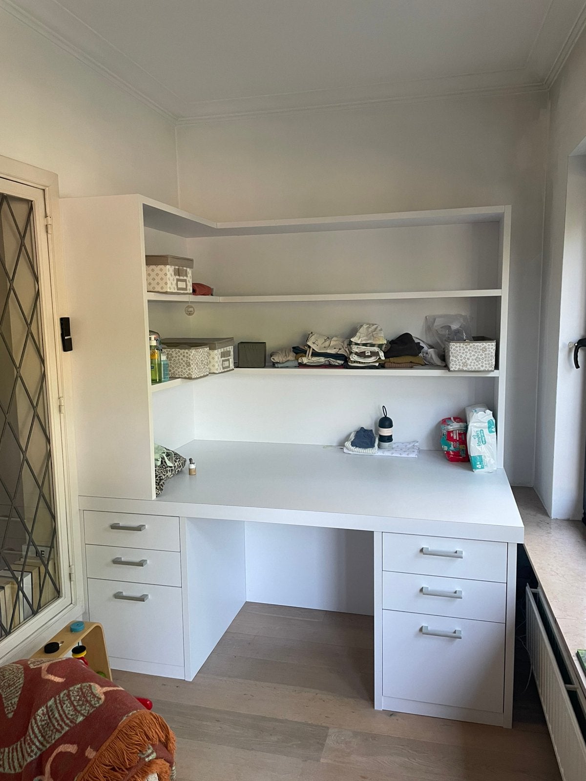 Hoek bureau te koop, Huis en Inrichting, Ophalen, Zo goed als nieuw, Hoekbureau
