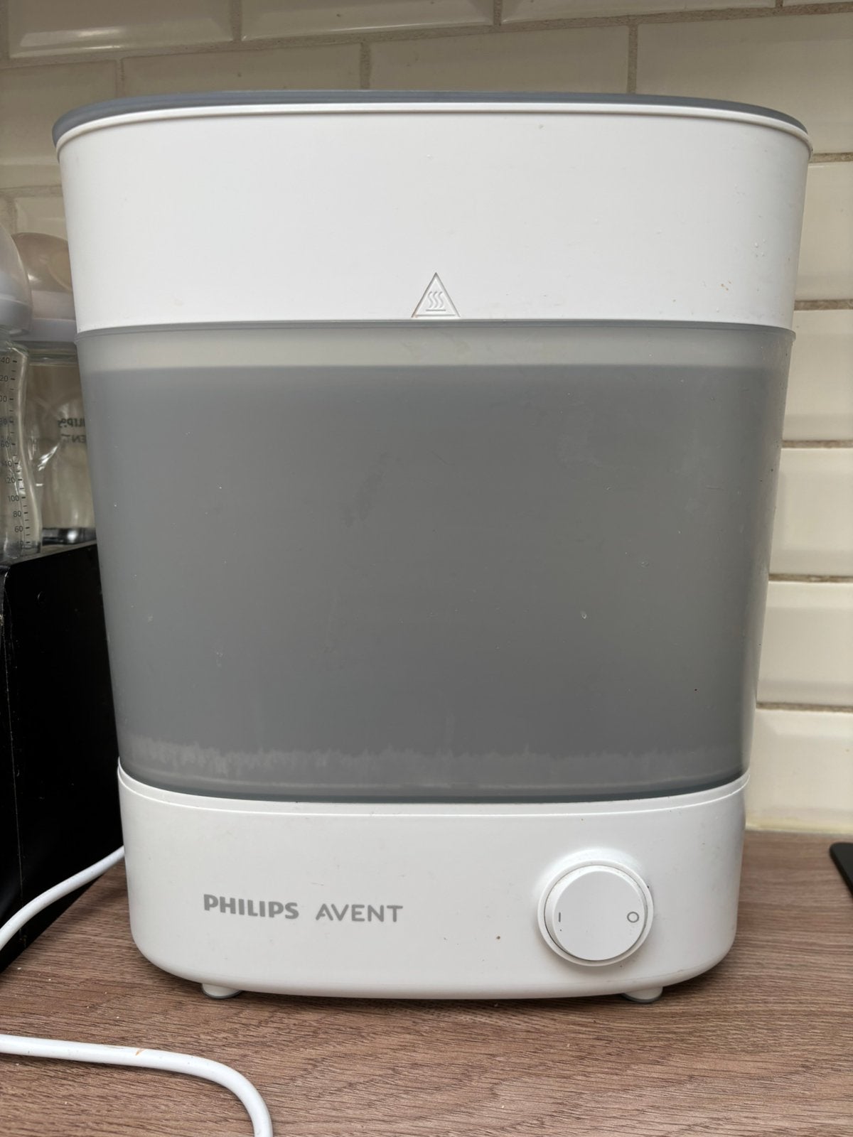Sterilisator voor babyflessen, Kinderen en Baby's, Babyvoeding en Toebehoren, Ophalen of Verzenden, Zo goed als nieuw, Sterilisator