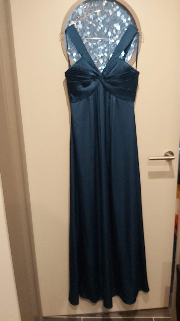 Avondjurk, Galajurk, S, nachtblauw, BCBGMAXAZRIA, Kleding | Dames, Gelegenheidskleding, Galajurk, Zo goed als nieuw, Maat 36 (S)