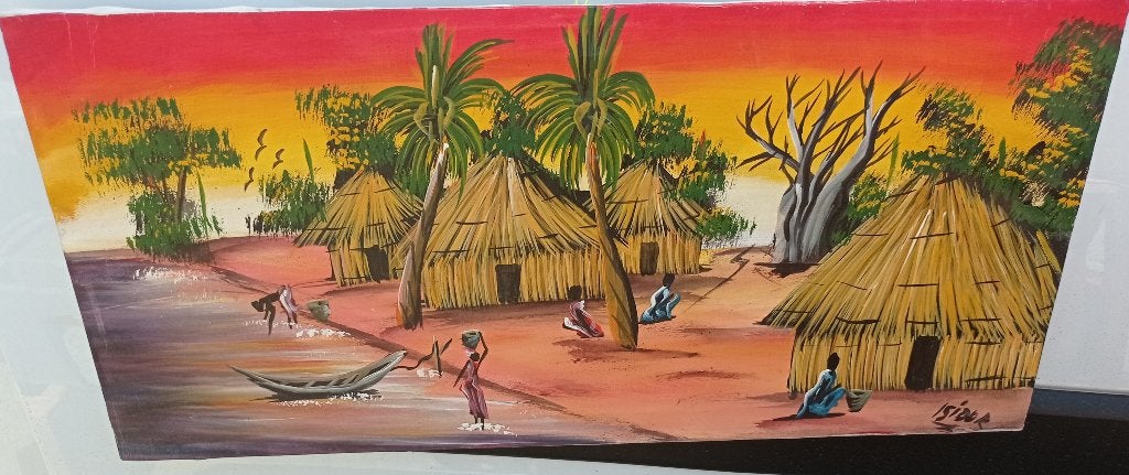 Peinture africaine, Antiquités & Art, Enlèvement