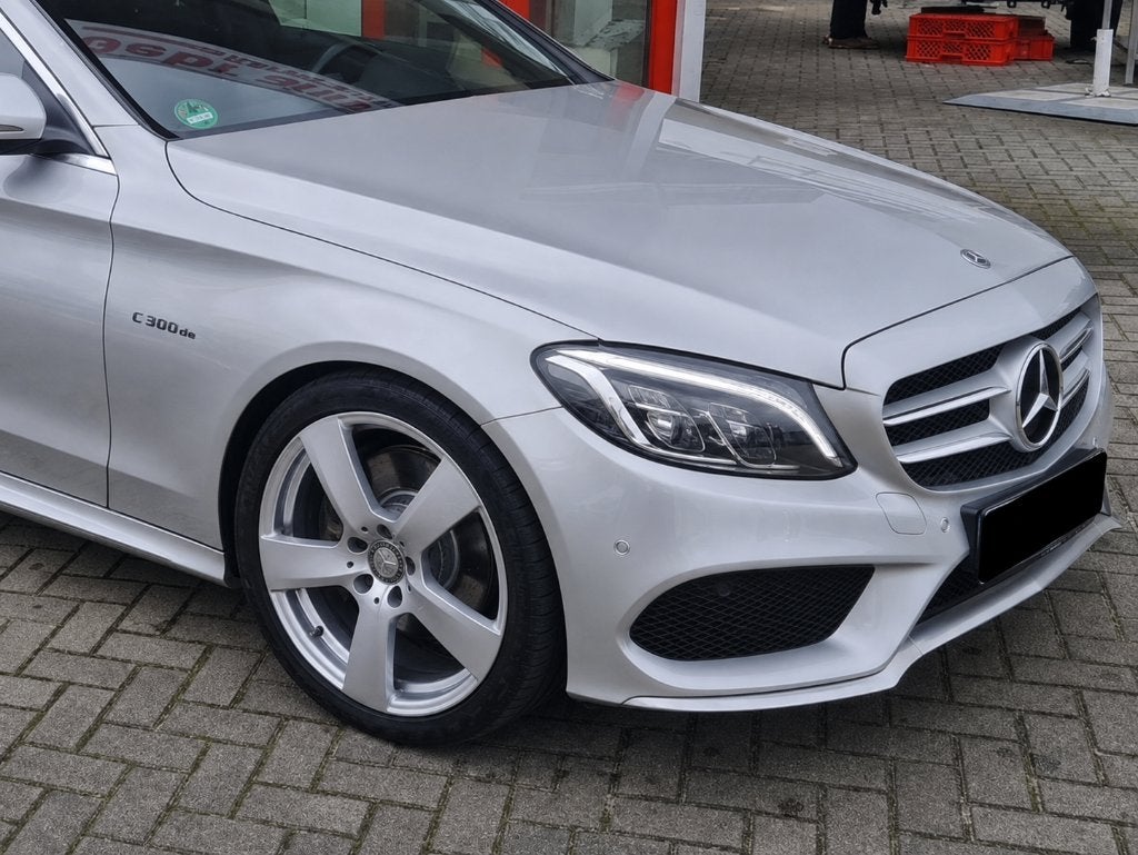 VELGEN + BANDEN mercedes C klasse W205 225 55 r16 + sensoren, Ophalen, Gebruikt, 16 inch, Banden en Velgen