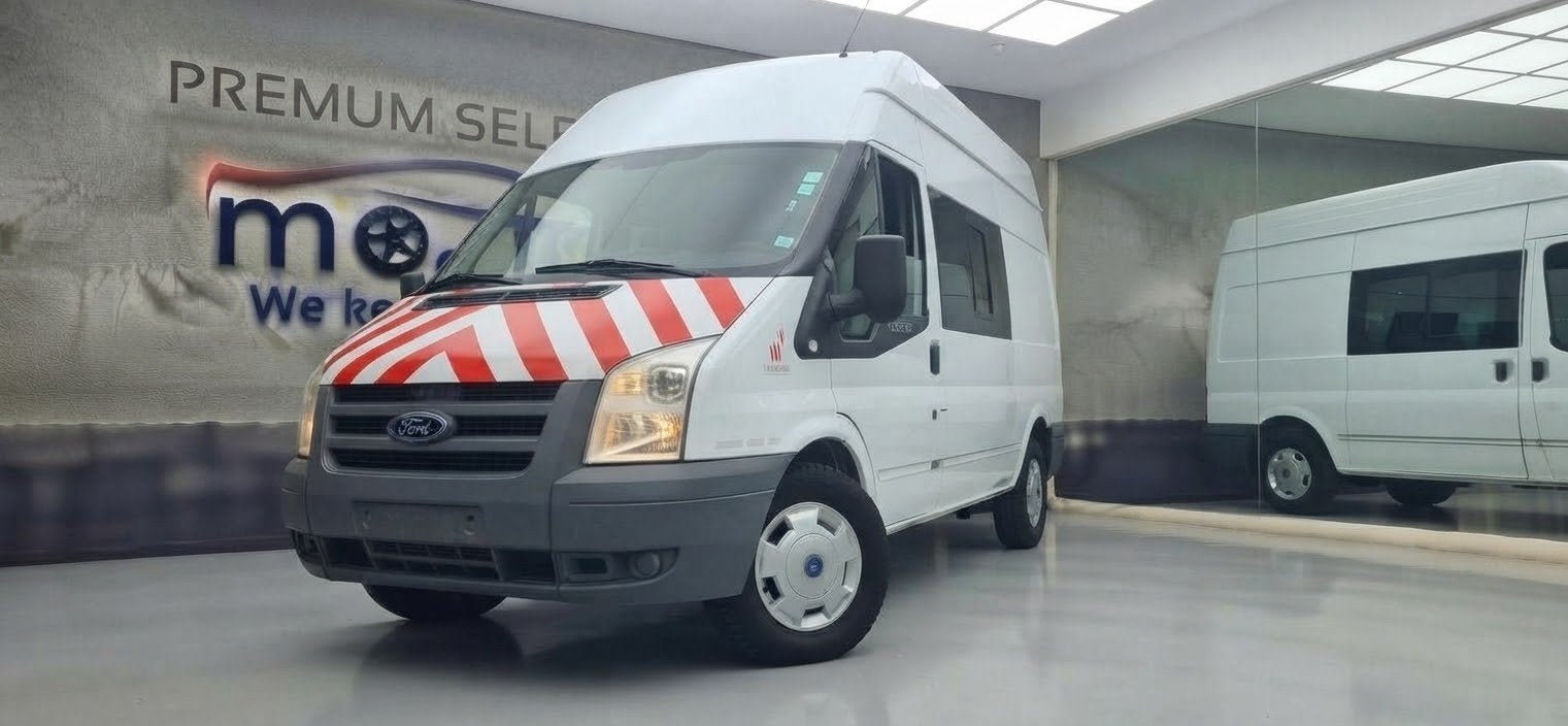 Ford Transit 16" DUBBEL CABINE 6PL, Auto's, https://public.car-pass.be/vhr/32f08b25-ba14-486e-ad24-7a926895deed, Bedrijf, Ford