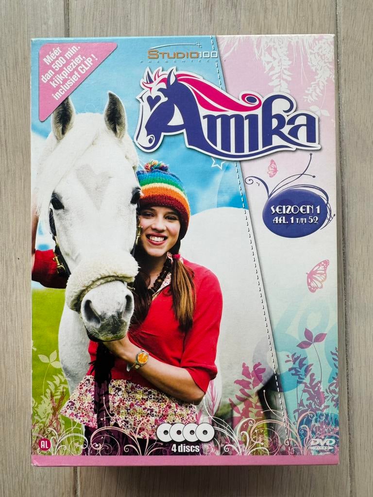 Amika DVD box: seizoen 1, Cd's en Dvd's, Ophalen of Verzenden, Zo goed als nieuw