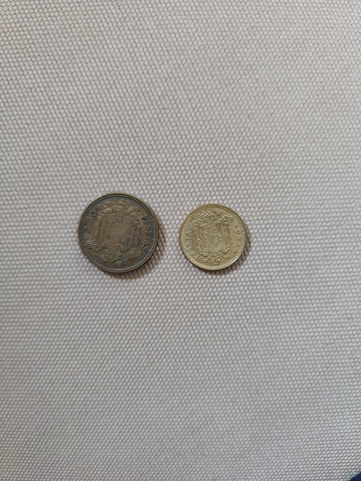 2 Spaanse munten, Ophalen, Overige landen, Setje