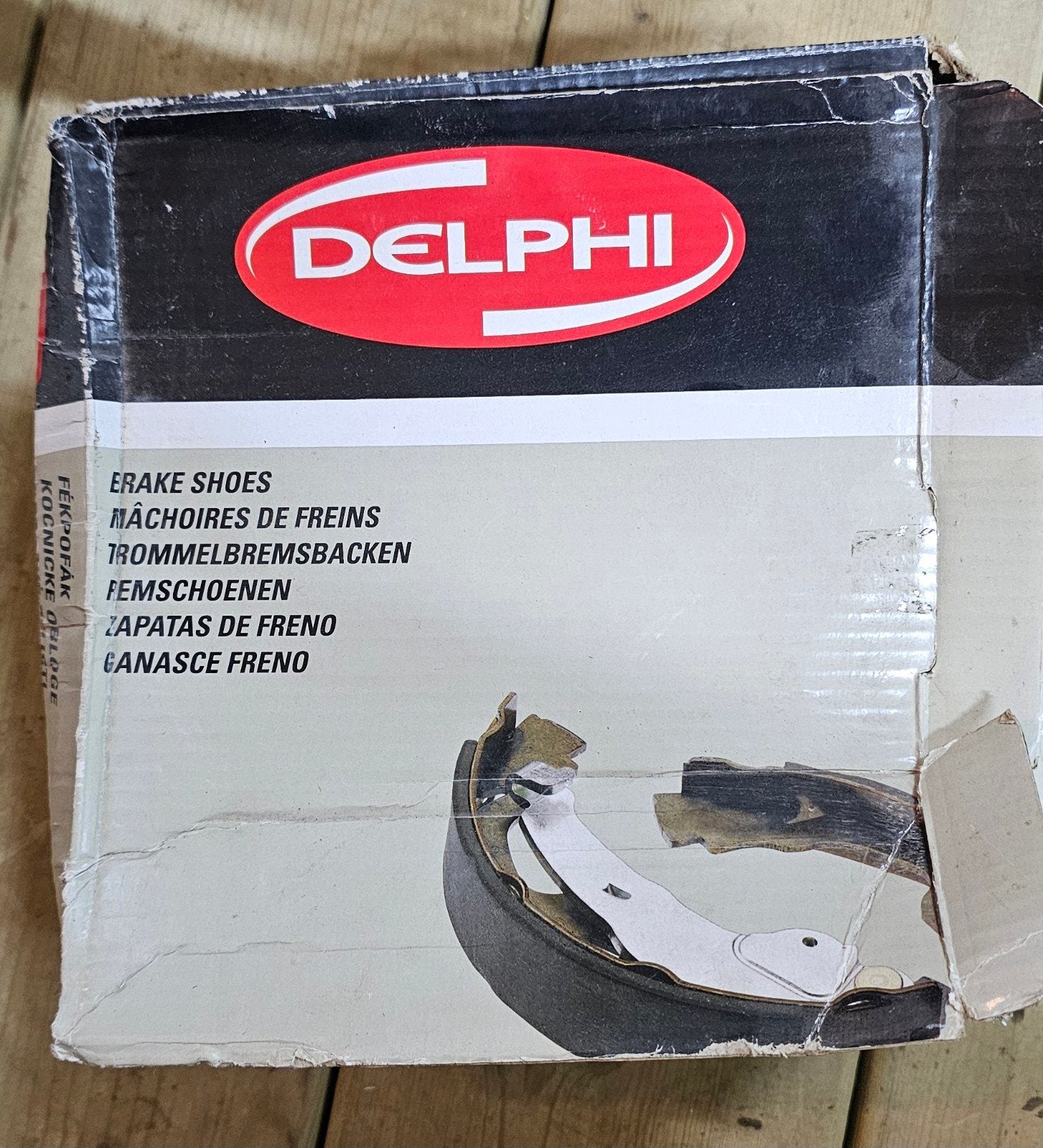 Delphi trommelrem set achter Peugeot, Citroën, Renault, Ophalen, Nieuw, Renault