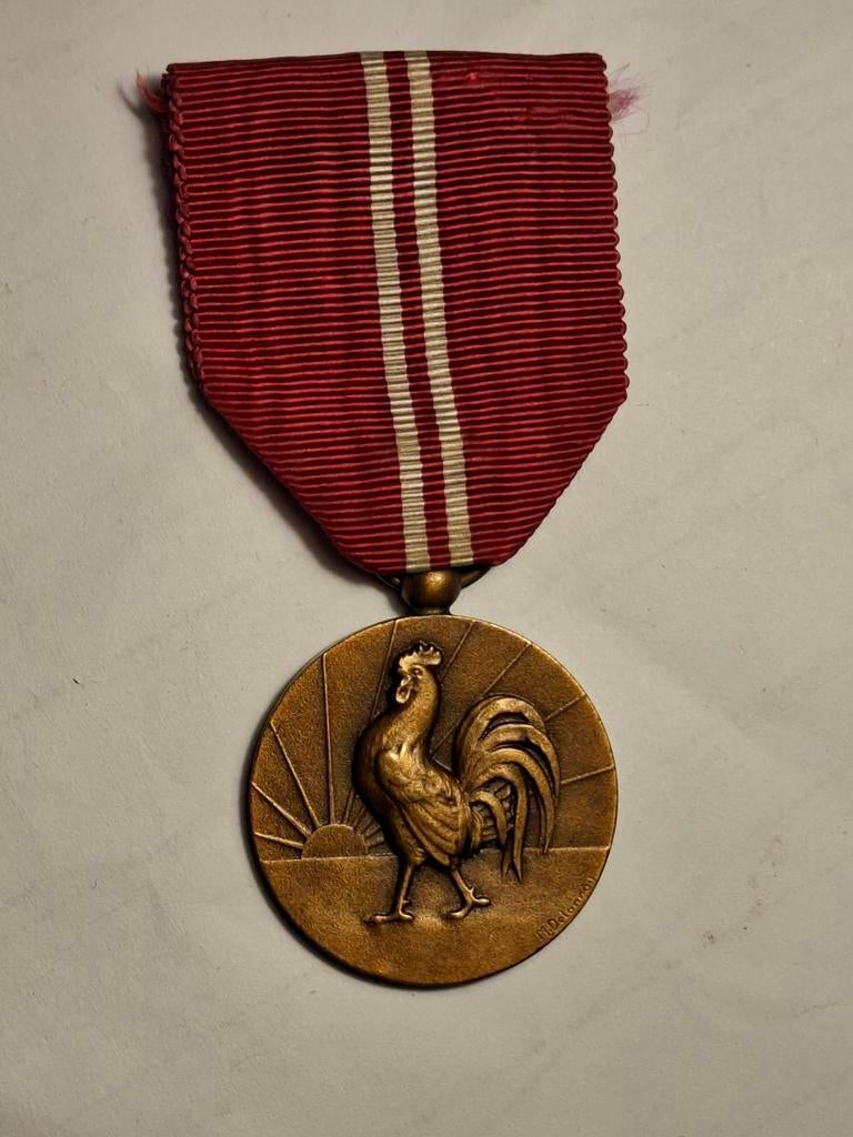 Médaille de la résistance française, Collections, Enlèvement ou Envoi, Armée de terre, Ruban, Médaille ou Ailes
