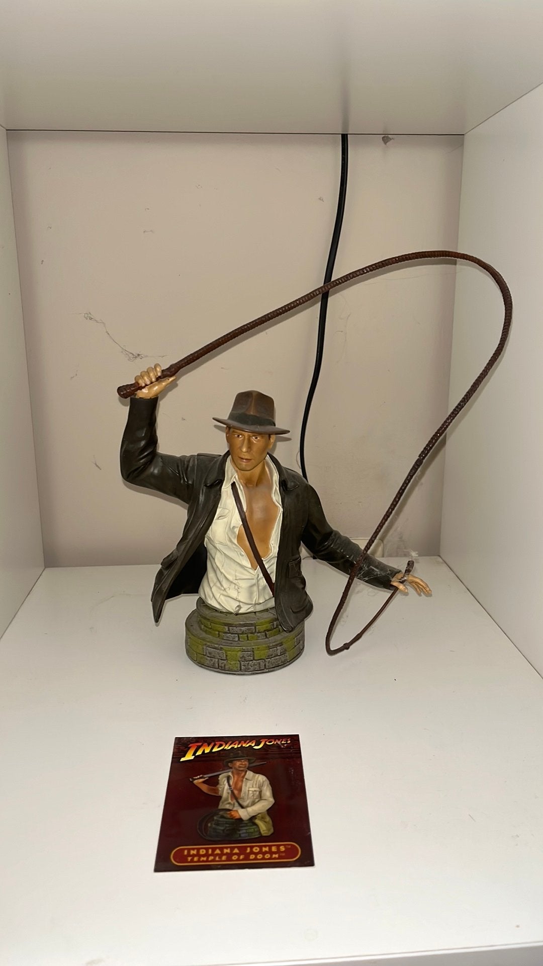Filmpop Indiana Jones met kaartje, Ophalen, Zo goed als nieuw
