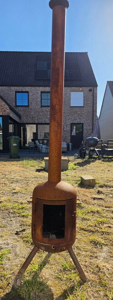 Tuinkacheltje terrashaard, Tuin en Terras, Tuinhaarden, Ophalen