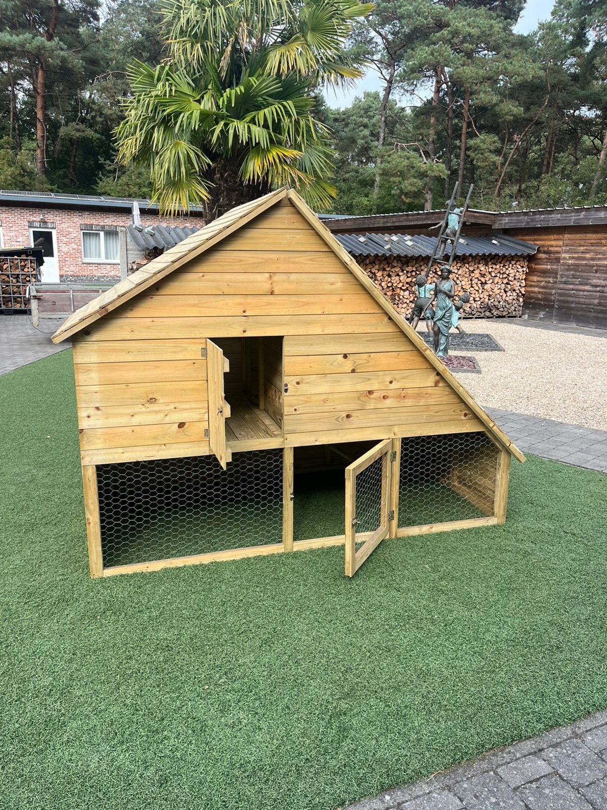 Nieuw kippenhok. Xxxl, Dieren en Toebehoren, Ophalen, Zo goed als nieuw