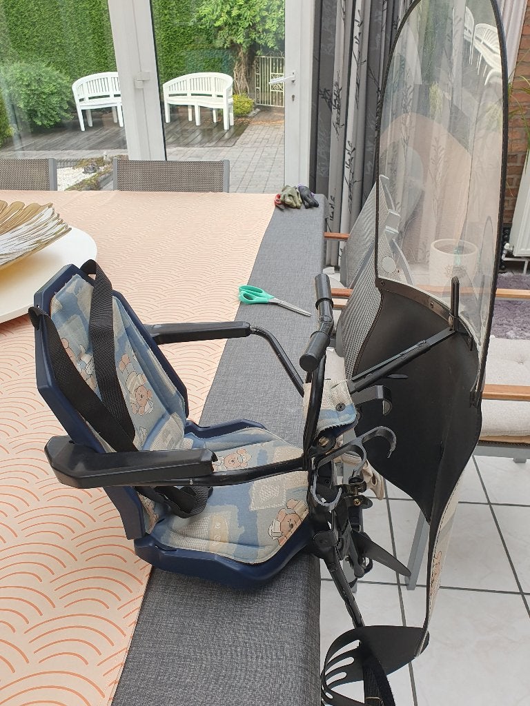 fietsstoeltje met windscherm, Fietsen en Brommers, Ophalen