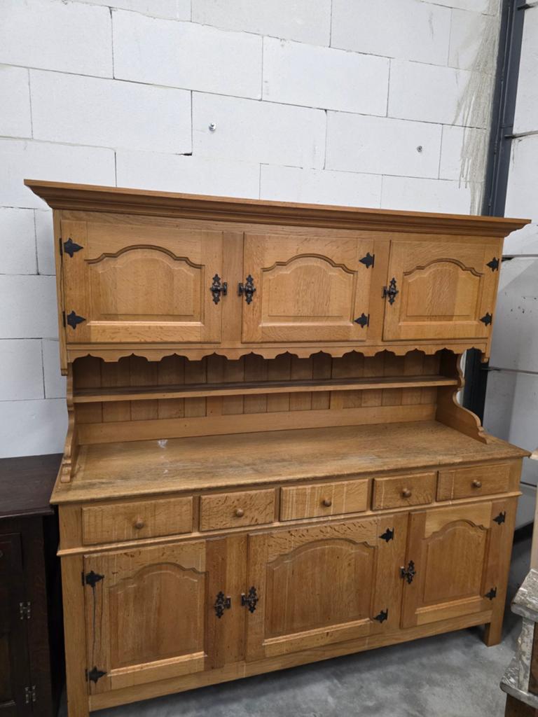Prachtige landelijke buffetkast / dressoir in massief eik, Huis en Inrichting, Ophalen