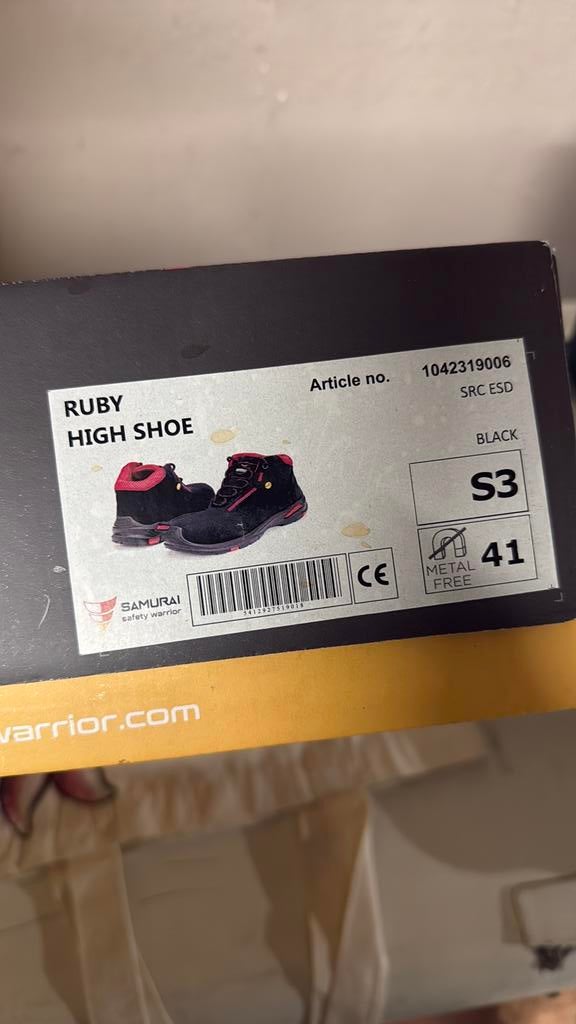 Veiligheidsschoen maat 41, Ophalen, Nieuw