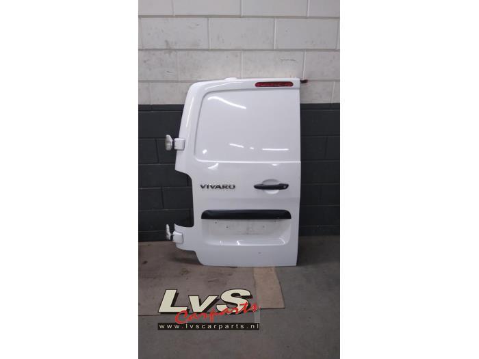 Achterdeur Bus-Bestelauto van een Opel Vivaro, Gebruikt, -, Deur, -