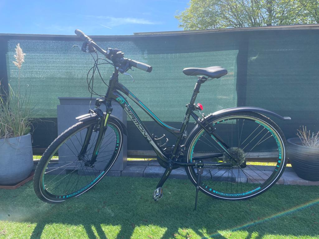 Vélo cross pour femme DIAMOND excellent état 250 €a discuter, Enlèvement, Utilisé, 10 à 15 vitesses, Autres marques