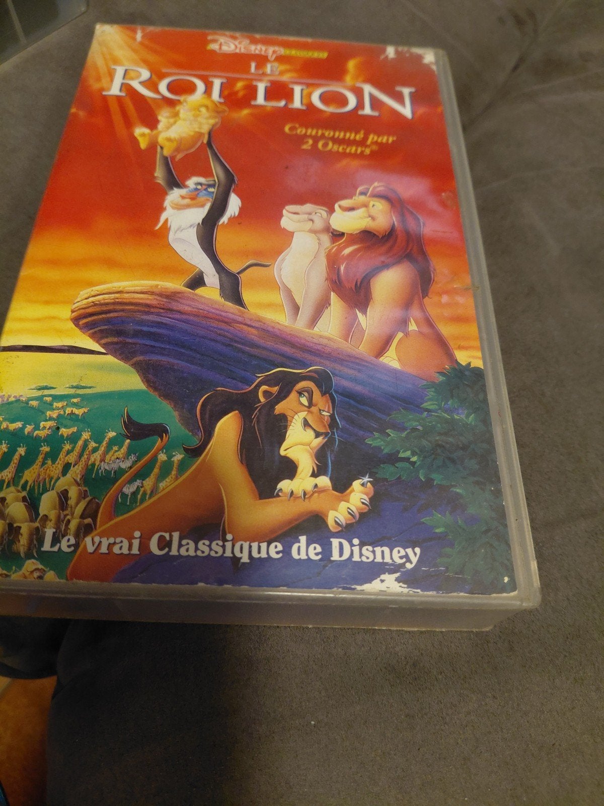 Cassette vidéo le roi lion, Tous les âges, Enlèvement ou Envoi, Utilisé, Animation