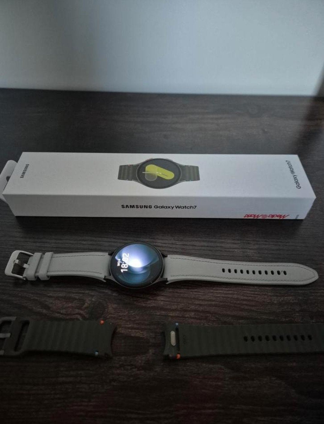 Montre Samsung Galaxy 7 par Mediamarkt, Bijoux, Sacs & Beauté, Montres connectées, Neuf, Gris, Enlèvement ou Envoi, Samsung Galaxy watch 7 40mm