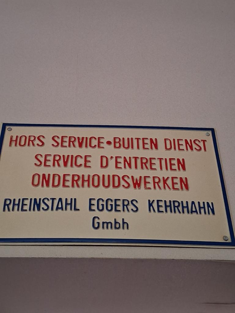 buiten dienst onderhoudswerken, Ophalen of Verzenden
