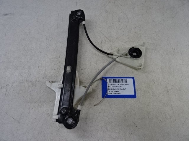 MECANISME VITRE ARRIÈRE GAUCHE Polo V (6R) (156041392C), Volkswagen, Volkswagen AG, Utilisé, Kundenbetreuung@volkswagen.de