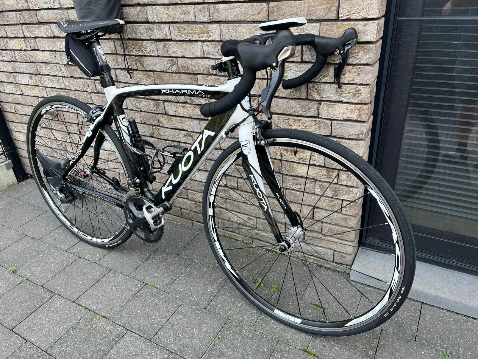 Kuota Kharma ultegra, Frein sur jante, 49 à 53 cm, Comme neuf, Enlèvement