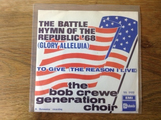 single the bob crewe generation choir, Enlèvement ou Envoi, 7 inch, Pop, Housse de protection extérieure