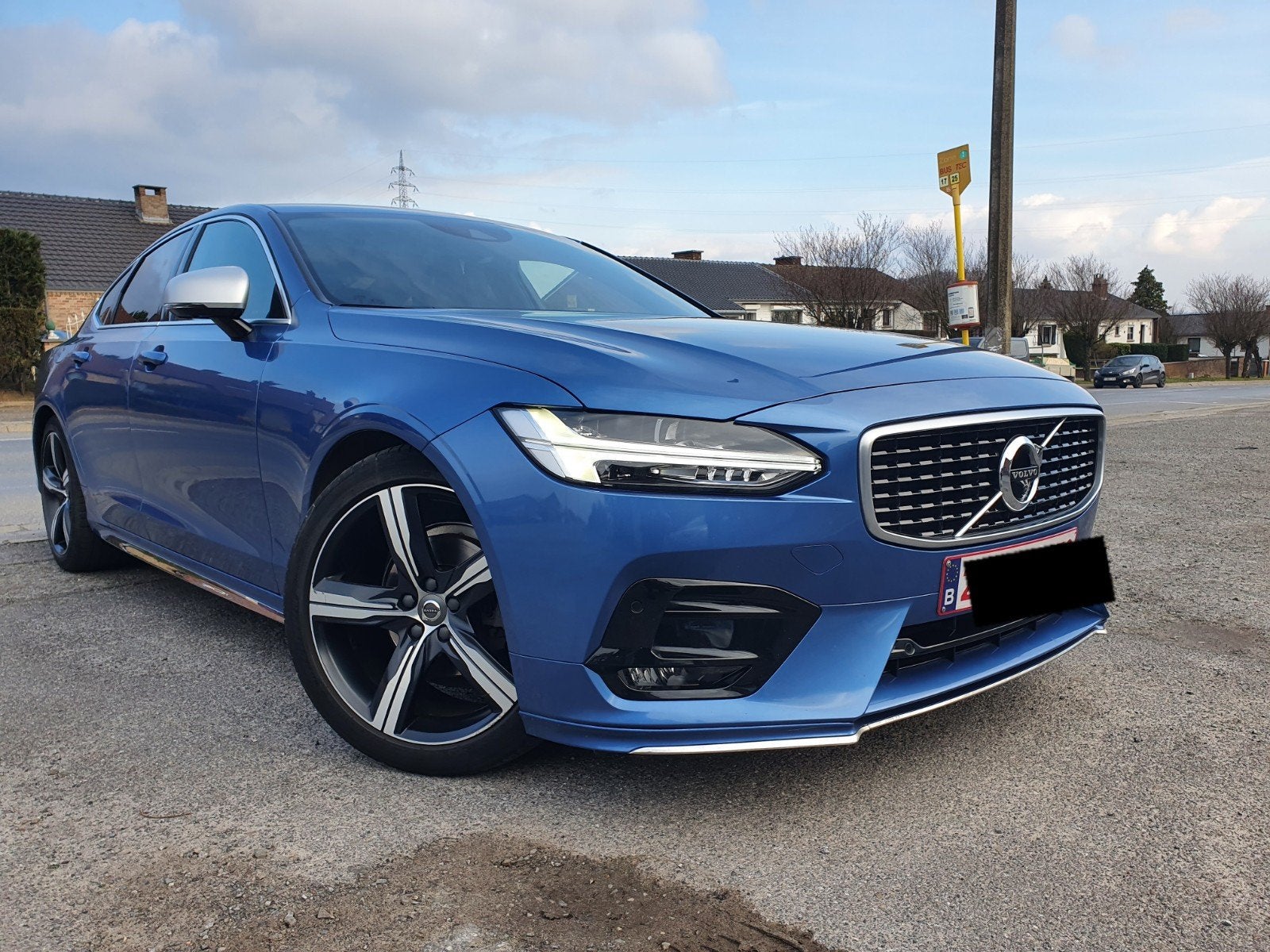 VOLVO S90 R DESIGN ULTRA 2.0D EURO 6B VOLLEDIGE OPTIE 78.000, Auto's, Dealer onderhouden, Euro 6, Particulier, Te koop
