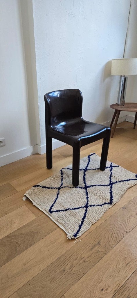 chaise vintage Kartell marron, Enlèvement