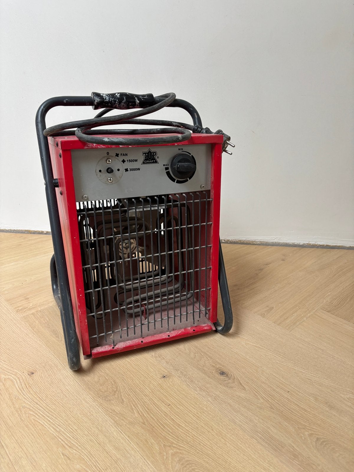 Electrische verwarming bouw (top craft), Doe-het-zelf en Bouw, Verwarming en Radiatoren, Ophalen, Gebruikt