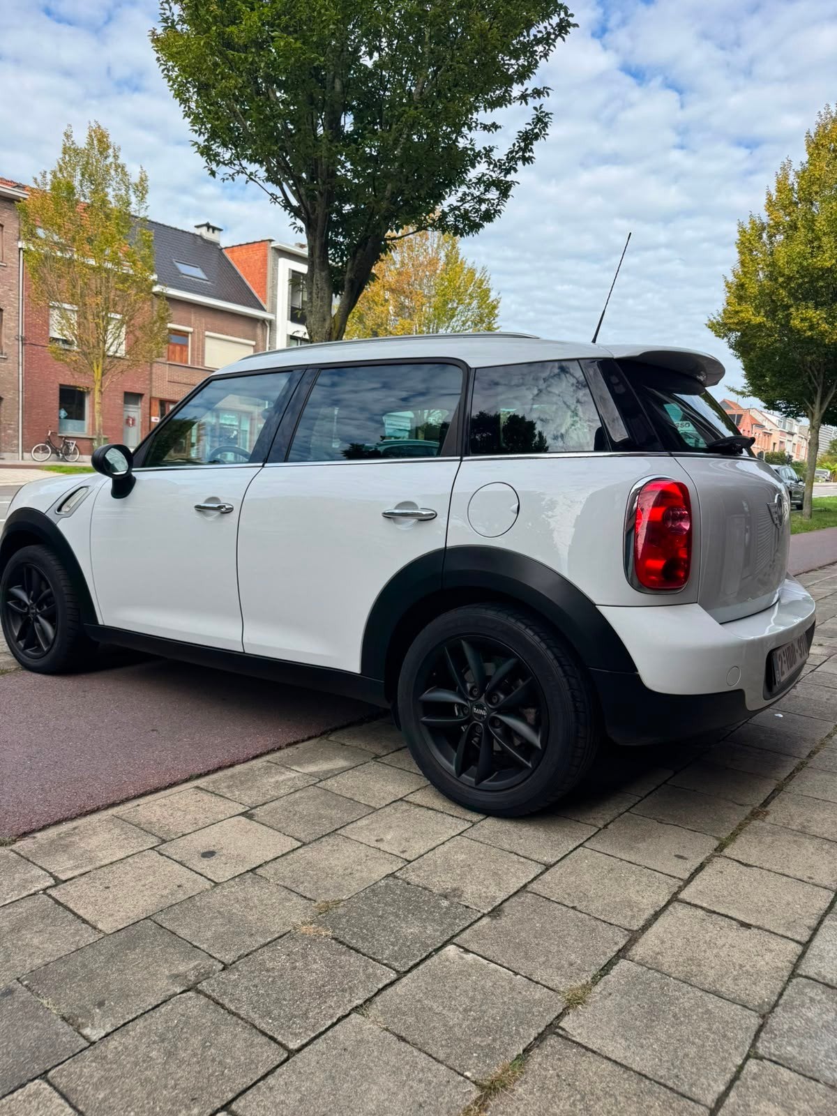Mini cooper Countryman 1,6 Benzine 109000km, Auto's, Countryman, Wit, Handgeschakeld, Particulier