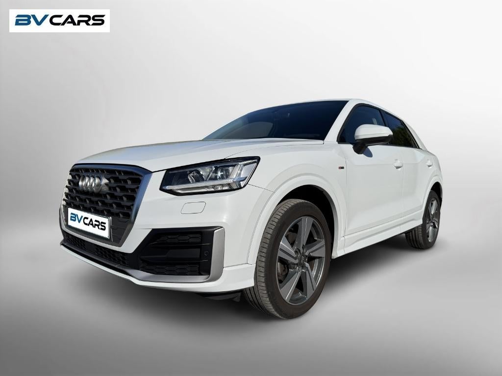 Audi Q2 35 TFSI ACT S Line 18"/Camera/DAB/Leder/LED/PDC, Auto's, Wit, Leder, Bedrijf, 5 zetels