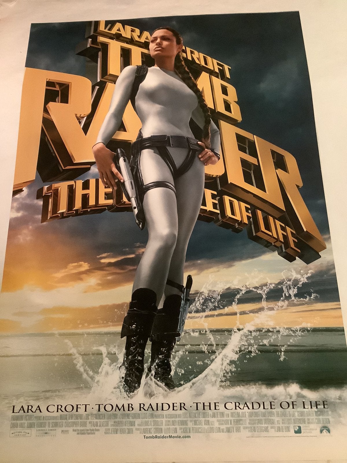 LARA CROFT   USA FILMPOSTER   68,5-101,5 cm, Verzamelen, Ophalen of Verzenden, Zo goed als nieuw