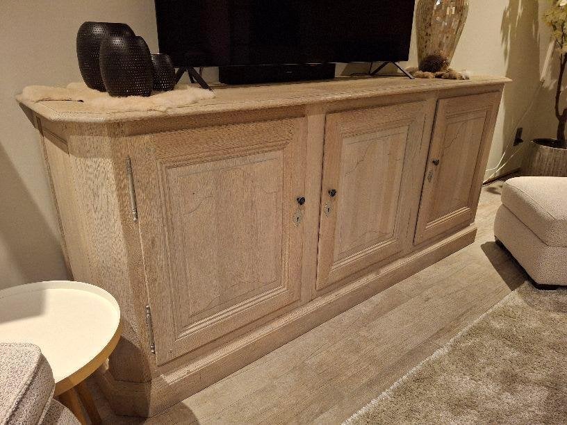 dressoir of tv-meubel - 3deurs - 213cm breed, Enlèvement, Utilisé