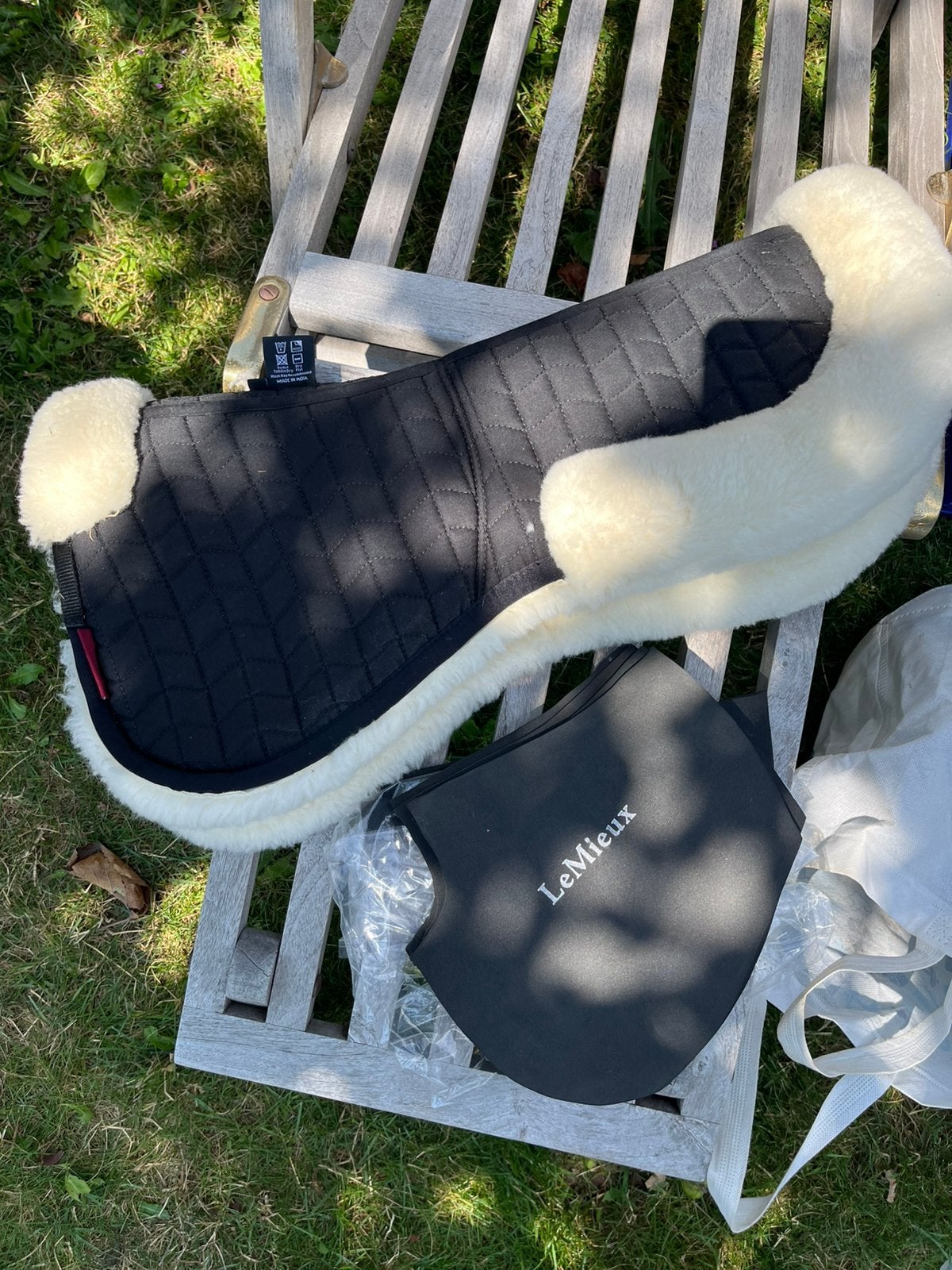 Wolletje lemieux, Animaux & Accessoires, Chevaux & Poneys | Selles, Enlèvement ou Envoi, Comme neuf