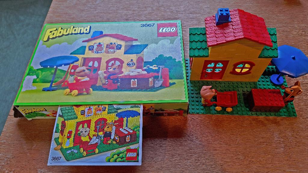 Fabuland 3667 Pat & Freddy's winkel, Kinderen en Baby's, Speelgoed | Duplo en Lego, Ophalen, Gebruikt, Overige thema's, Lego