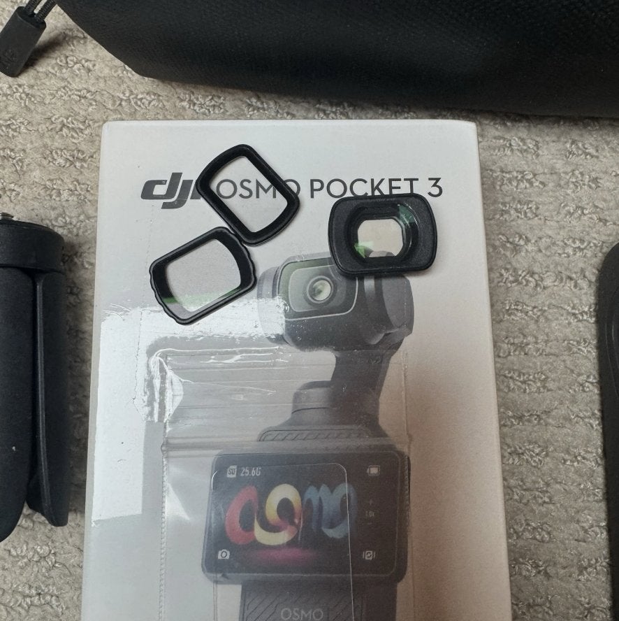 Stabilisateur 3 axes DJI Osmo Pocket et caméra portable 4K, Enlèvement ou Envoi, Caméra, Microphone externe, Carte mémoire