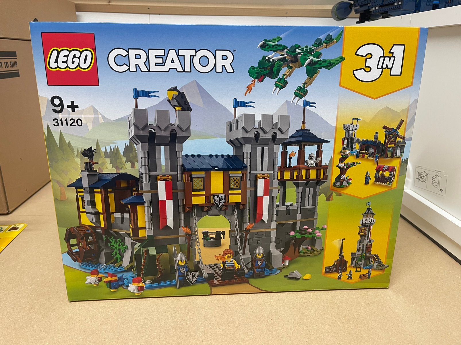 Lego creator 31120 castle - nieuw, Lego, Nieuw, Ophalen of Verzenden, Castle