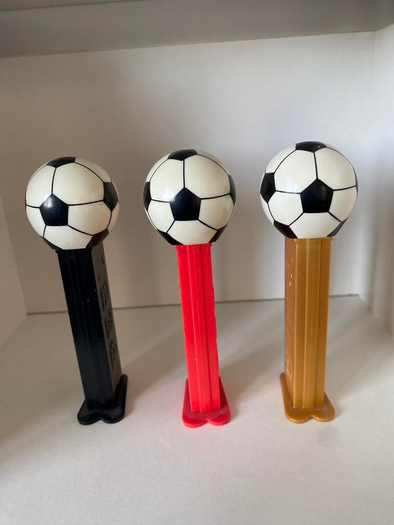 3 PEZ duitsland voetbal, Ophalen of Verzenden, Zo goed als nieuw