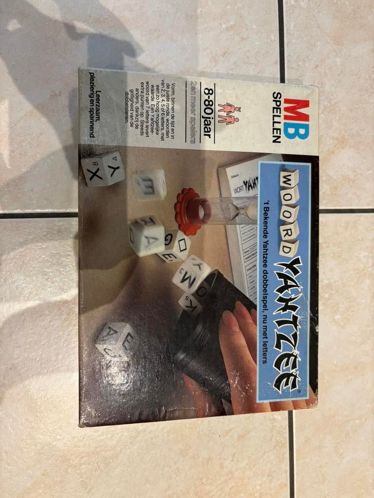 Woord yahtzee, Ophalen, Zo goed als nieuw