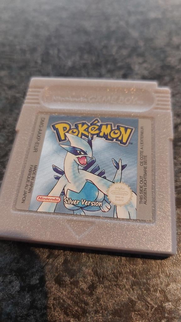 Pokemon Silver nieuwe save batt, Games en Spelcomputers, Games | Nintendo Game Boy, Ophalen of Verzenden