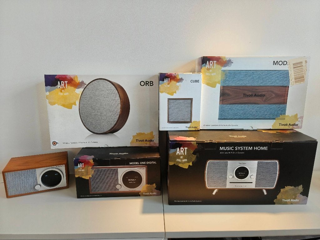 Installation audio HIFI Tivoli Art Complete en 5 pièces, TV, Hi-fi & Vidéo, Chaîne Hi-fi, Autres marques, Comme neuf, Enlèvement