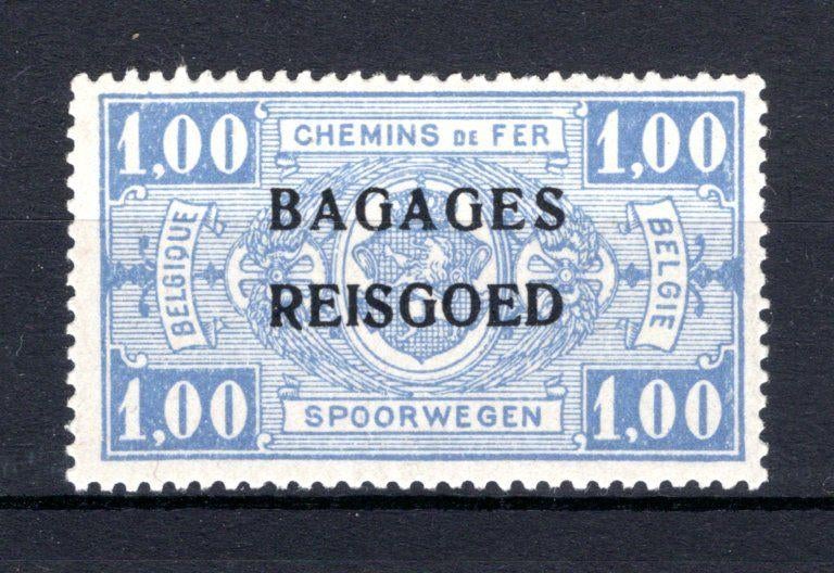 BA10 MNH** 1935 - Spoorwegzegels met opdruk "BAGAGES", Ophalen of Verzenden, Postfris, Postfris