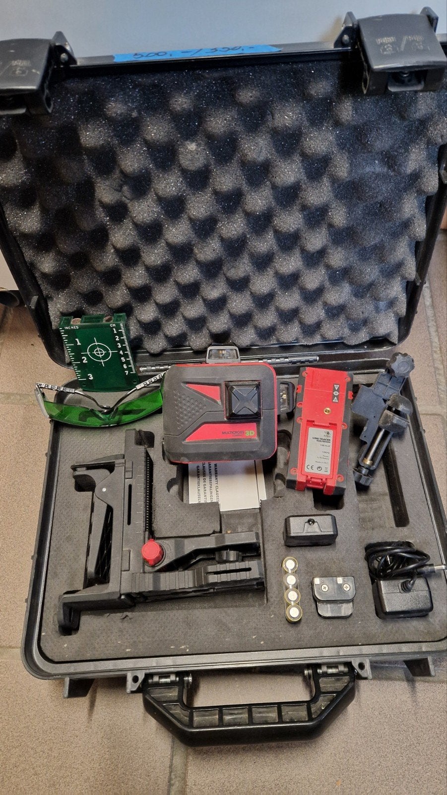 Laser vert FUTECH avec récepteur, Bricolage & Construction, Instruments de mesure, Enlèvement ou Envoi