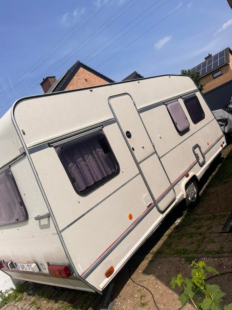 Caravan te koop, Caravans en Kamperen, Caravans, Particulier, Bürstner, Stapelbed
