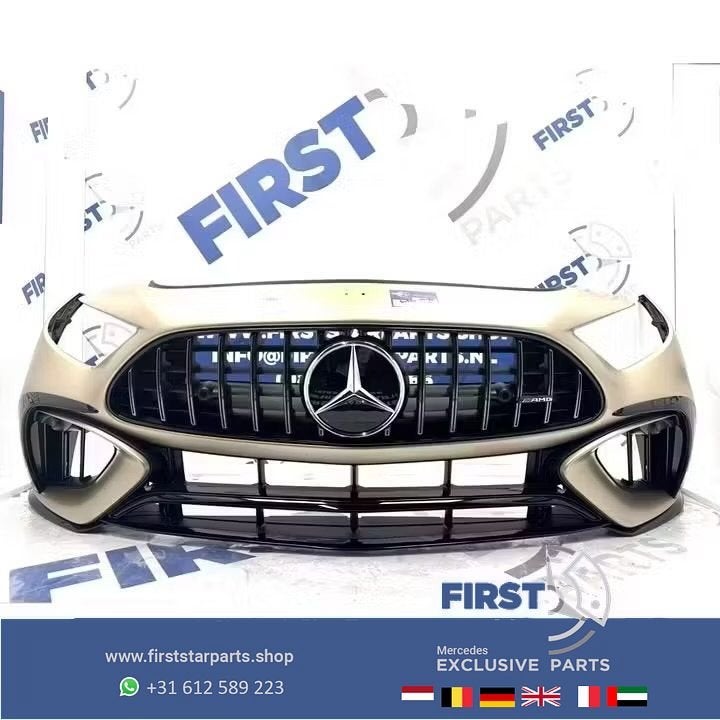 BUMPER W232 SL AMG R232 COMPLEET A2328858502 AERO PACKAGE or, Utilisé, -, Avant, -