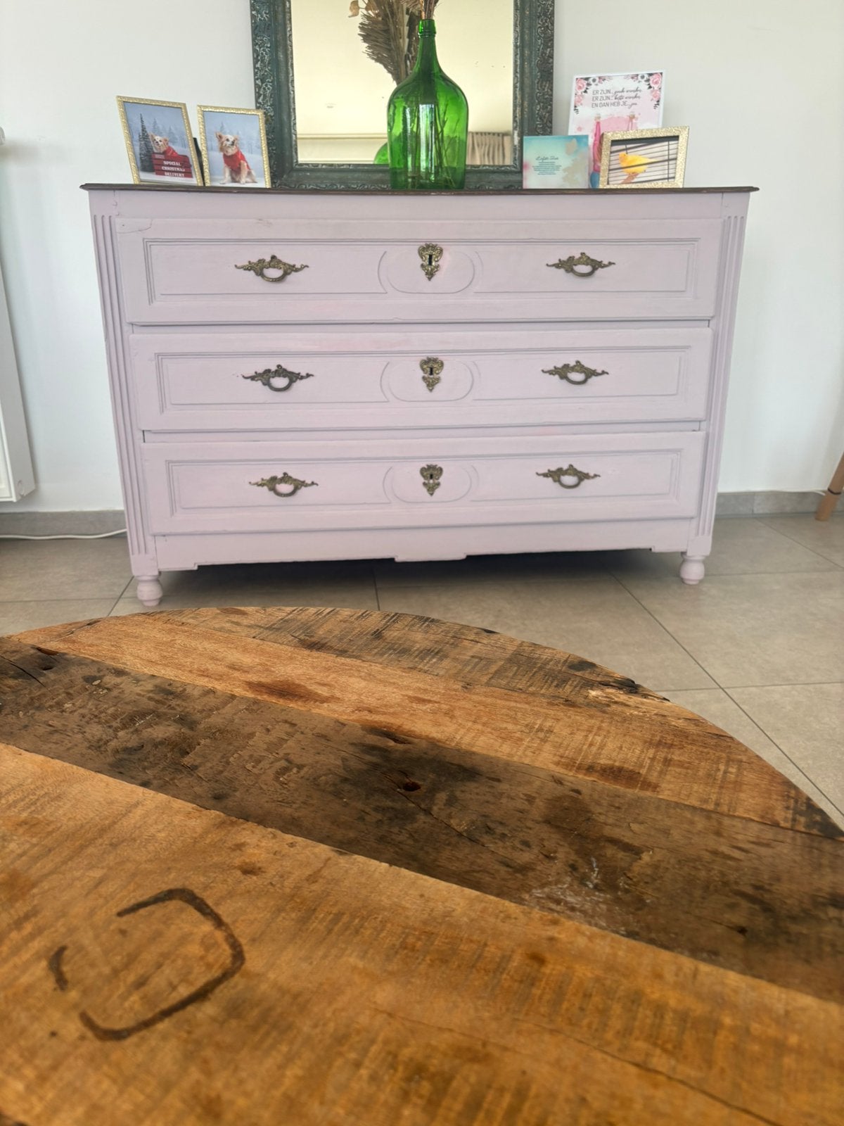 Gepimpte commode, Huis en Inrichting, Kasten | Ladekasten, Ophalen, Gebruikt, Landelijk