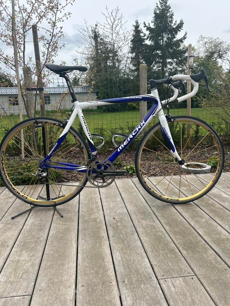 Eddy Merckx Topsport Vlaanderen, Fietsen en Brommers, Fietsen | Racefietsen, Ophalen, Zo goed als nieuw