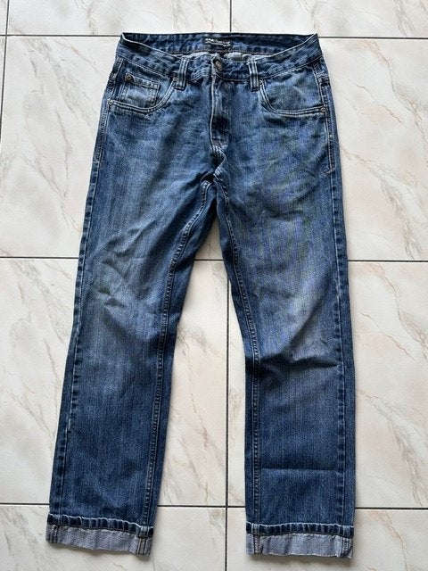 Pantalon en jean taille 32/32 (n 2493a), Enlèvement ou Envoi, W32 (confection 46) ou plus petit, Checker, Porté