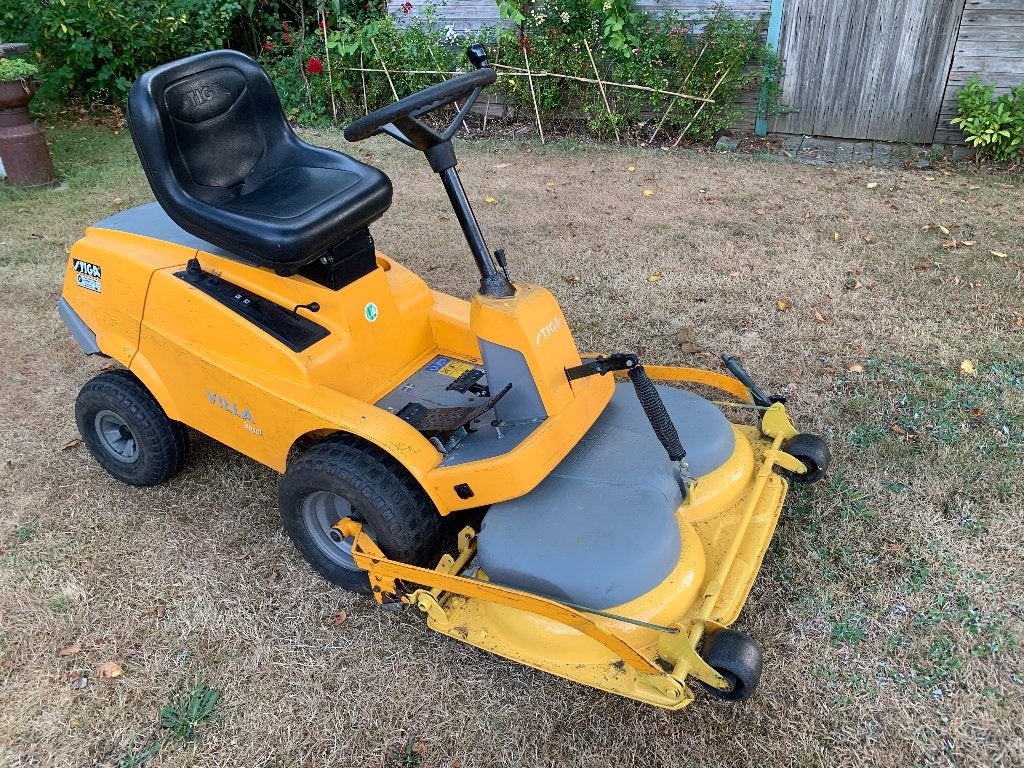 zitmaaier frontmaaier stiga villa royal  honda motor GCV 530, Jardin & Terrasse, Tondeuses autoportées, Enlèvement, Utilisé