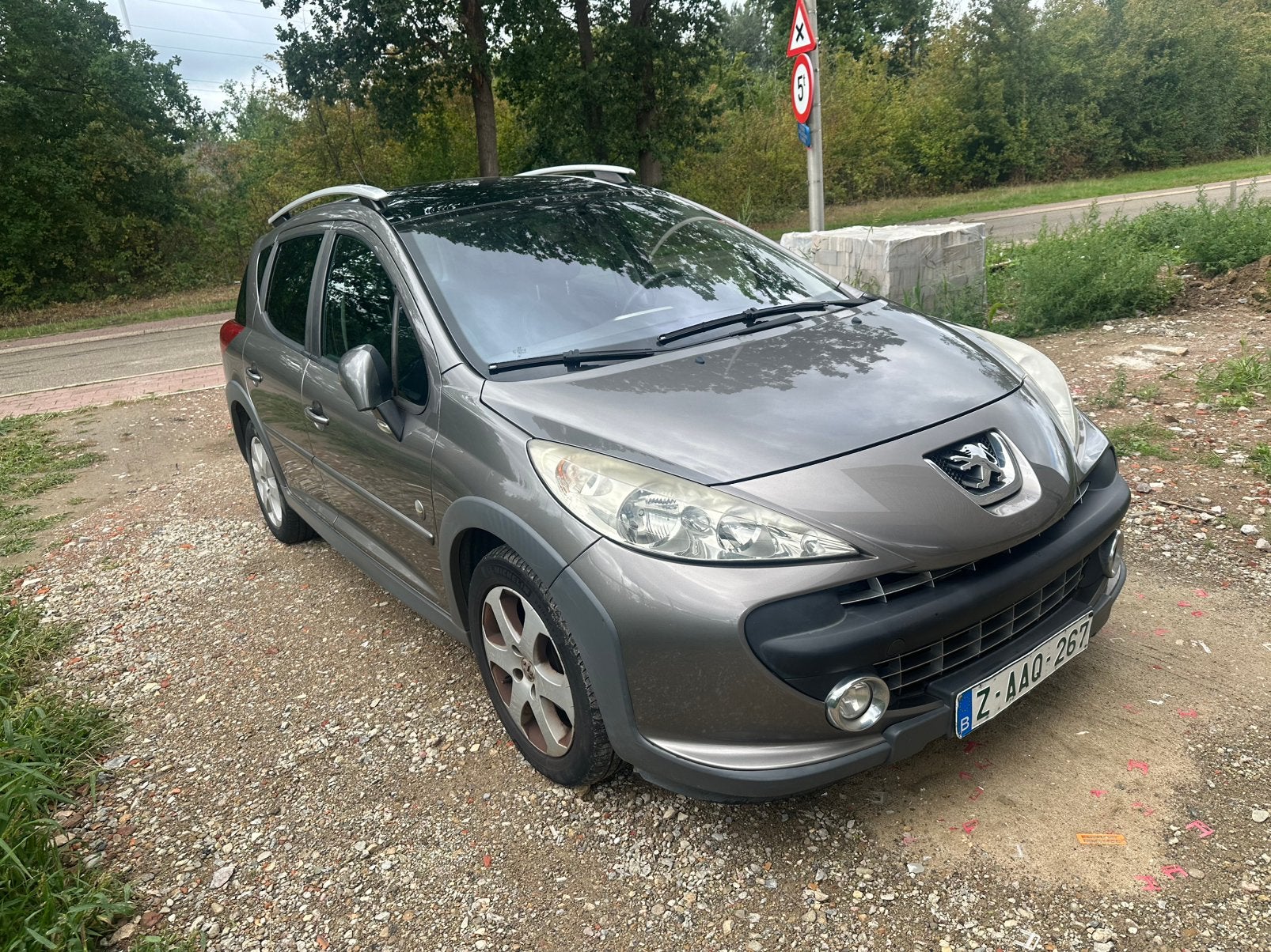 Peugeot 207 SW version exclusive, Autos, Peugeot, Argent ou Gris, Achat, Entreprise, Boîte manuelle
