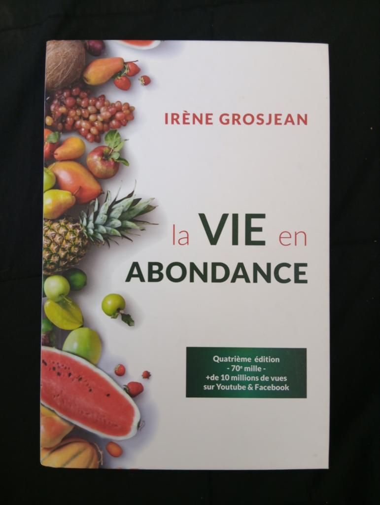 La vie en abondance "Irène Grosjean", Boeken, Kookboeken