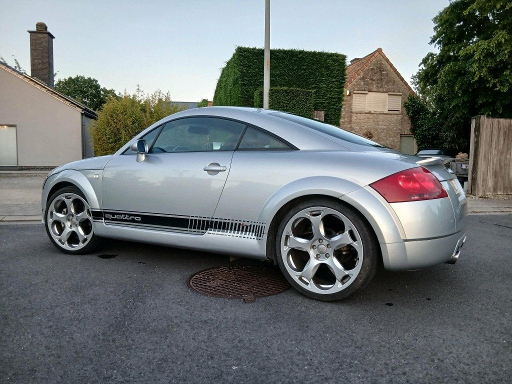 UNIEKE AUDI TT QUATTRO IN MOOIE GOEDE STAAT!!, Auto's, Audi, 4 zetels, Zwart, 4 cilinders, Leder